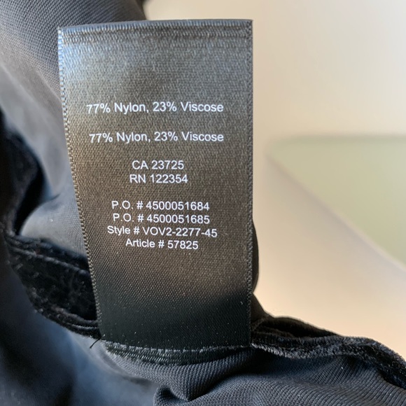 Aritzia Fawkner Black Velvet Kimono - Picture 6 of 9